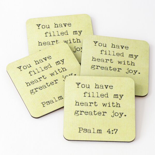 Item preview, Psalm 4:7 designed and sold by di-Vera-Rosati.