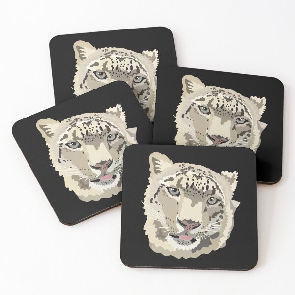 Item preview, S is for Snow Leopard ,Custom designed and sold by PrettylittlepastelUk.