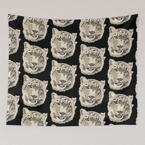 Item preview, S is for Snow Leopard ,Custom designed and sold by PrettylittlepastelUk.