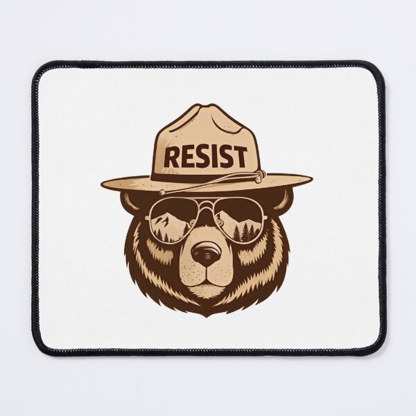 Item preview, Resist Protect Our National Parks Bear resist animal designed and sold by HumansStuck12.