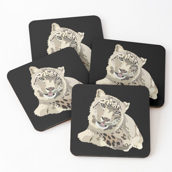 Item preview, S is for Snow Leopard ,Custom designed and sold by PrettylittlepastelUk.