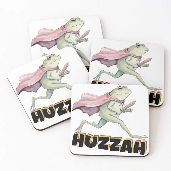 Item preview, Frog with a sword  designed and sold by The Curious Cow.