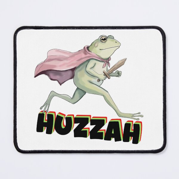 Item preview, Frog with a sword  designed and sold by The Curious Cow.