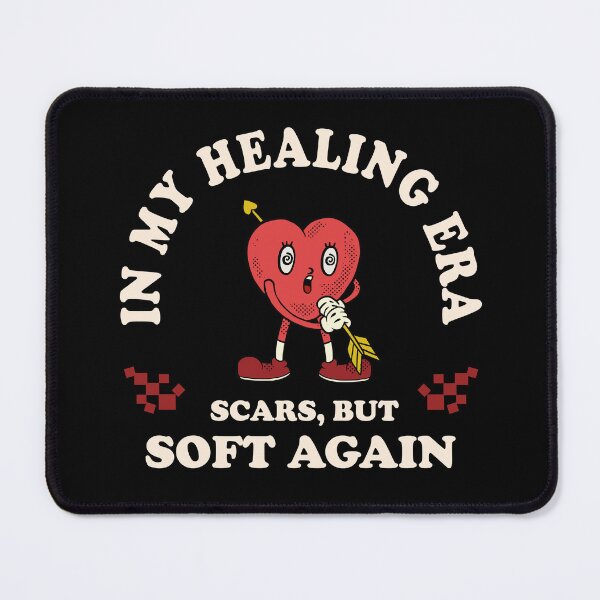 Item preview, In My Healing Era Vintage Retro Cartoon Heart designed and sold by CreareAT.