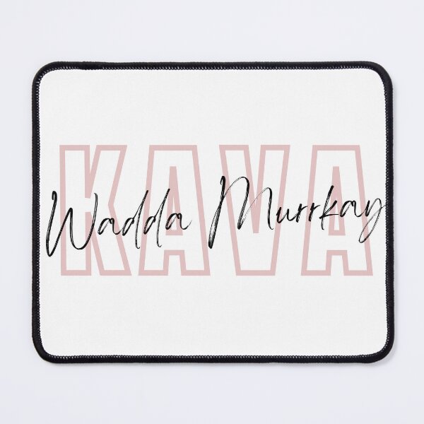 Item preview, Minimalist Pink and Black Waddamurrkay Typography designed and sold by Waddamurrkay.