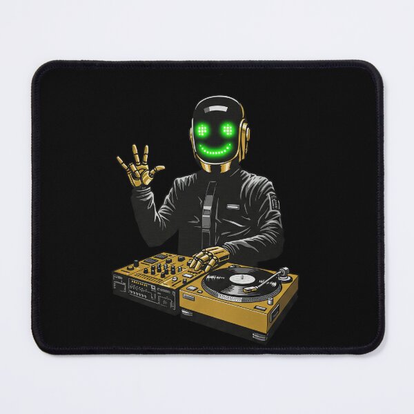 Item preview, Robot DJ Turntable Electronic Music   designed and sold by TeeARTHY.