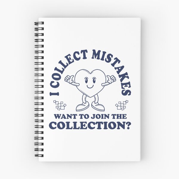 Item preview, Collect Mistakes Retro Vintage Cartoon Heart designed and sold by CreareAT.