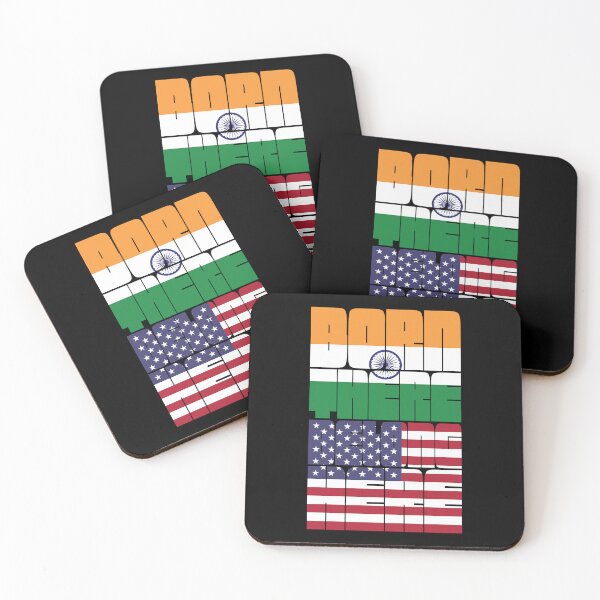 Item preview, Born India Belong American designed and sold by FlagX.