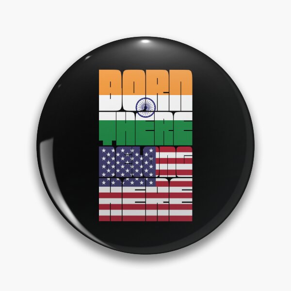 Item preview, Born India Belong American designed and sold by FlagX.