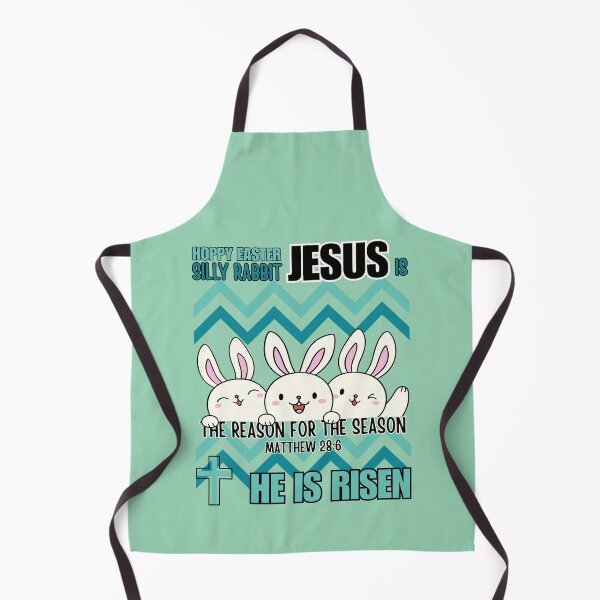Item preview, Silly Rabbit, Jesus Is The Reason For The Season, He Is Risen, Hoppy Easter Bunny, Green designed and sold by Forevermore.