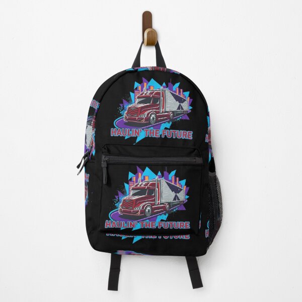 Item preview, Haulin' The Future - Red Edition Cyber Trucker designed and sold by BounoWorld.