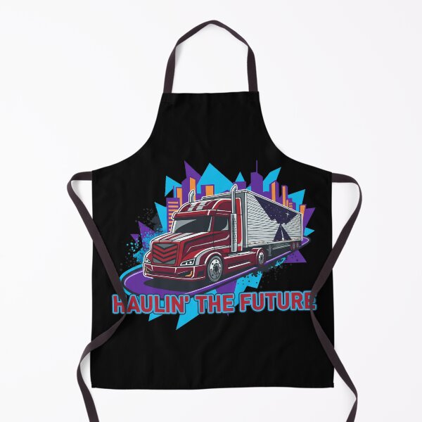 Item preview, Haulin' The Future - Red Edition Cyber Trucker designed and sold by BounoWorld.