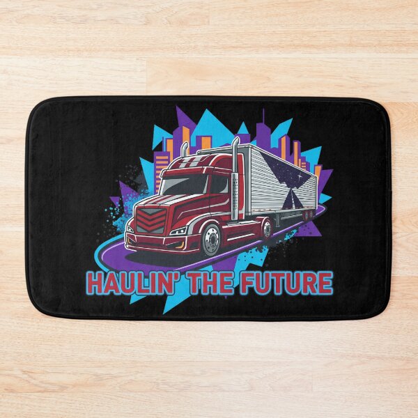 Item preview, Haulin' The Future - Red Edition Cyber Trucker designed and sold by BounoWorld.
