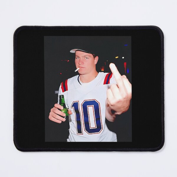 Item preview, Drake Maye Flipping The Bird Drinking  designed and sold by STEVENPROFF.