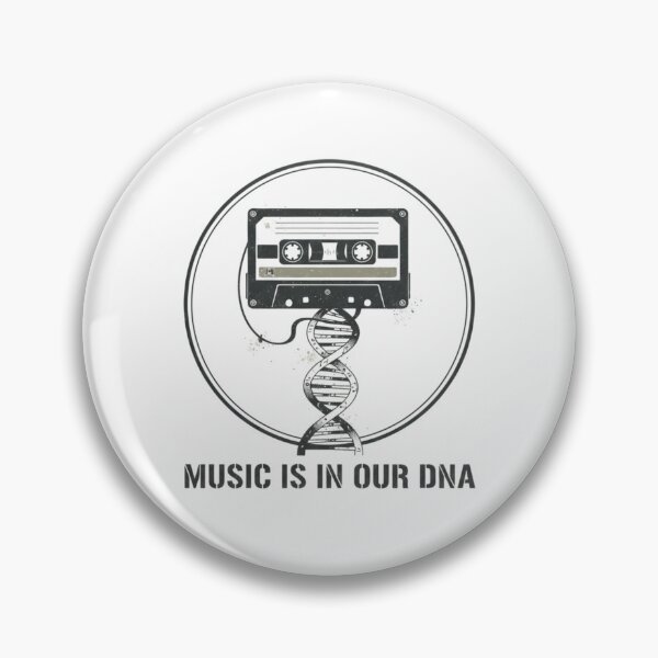 Item preview, Music is in our DNA - Vintage Cassette Tape Art by Elias Brick Intelligent Groove designed and sold by ELIAS BRICK INTELLIGENT GROOVE.