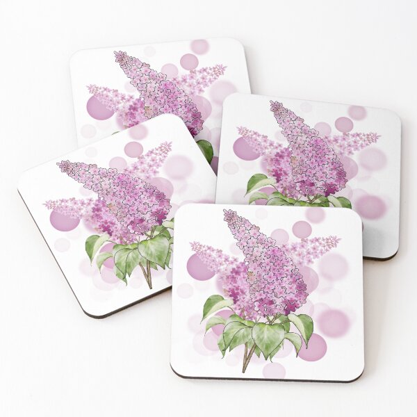 Item preview, Soft Purple Lilac Flowers – Beautiful Illustration designed and sold by iamKRUK.