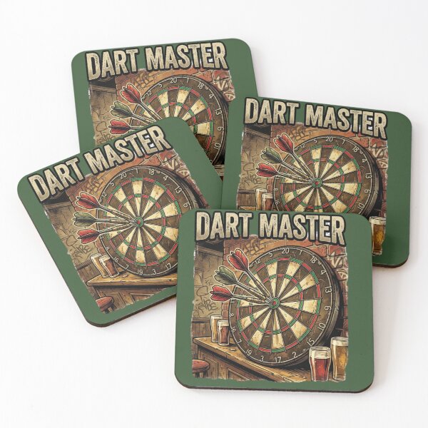 Item preview, Dart Master – Bar Game Champion designed and sold by RobskyArt.