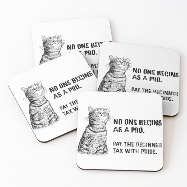 Item preview, No One Begins As A Per Beginner Tax designed and sold by CreareAT.