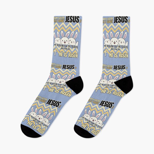 Item preview, Silly Rabbit, Jesus Is The Reason For The Season, He Is Risen, Hoppy Easter Bunny, Yellow designed and sold by Forevermore.