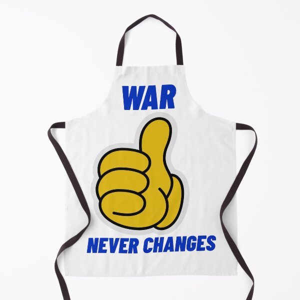 Item preview, WAR NEVER CHANGES THUMBS UP designed and sold by brokenhand34.