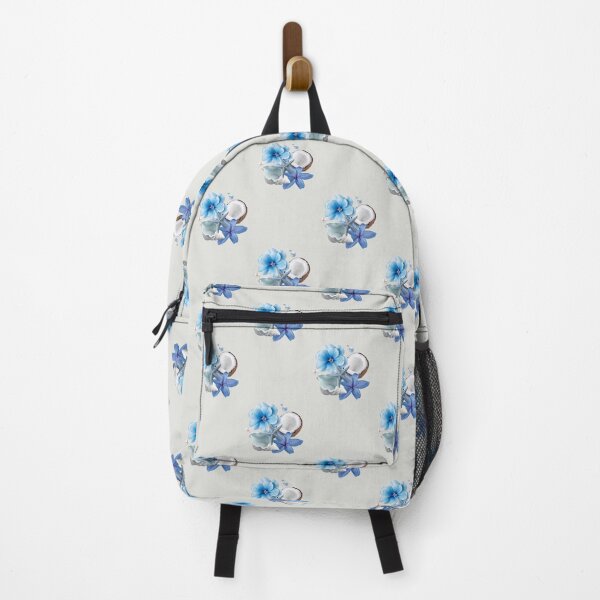 Item preview, Blue Ocean Serenity – Floral & Sea Aesthetic Design  designed and sold by rooofer.