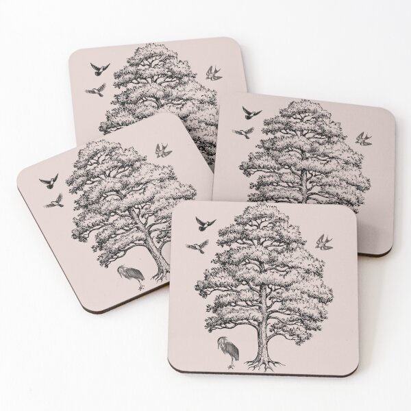 Item preview, Conifer of Birds designed and sold by Mad March Hares.
