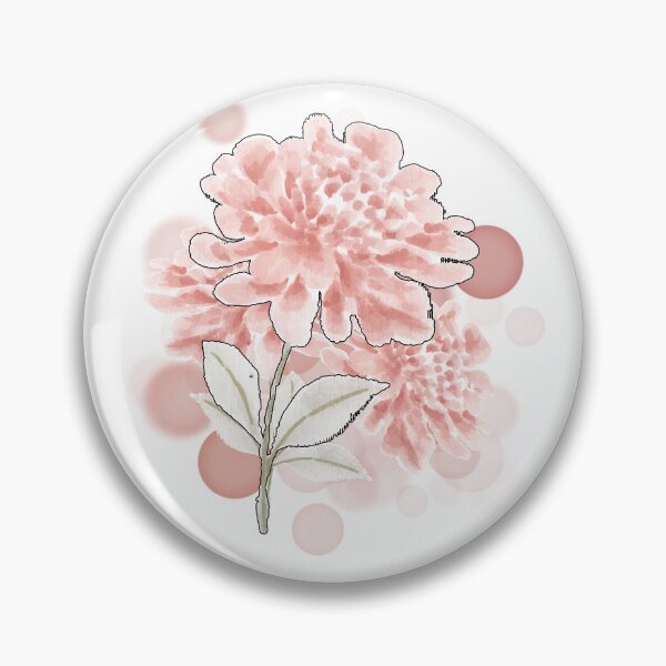 Item preview, Delicate Pink Hydrangea - Cute Illustration designed and sold by iamKRUK.