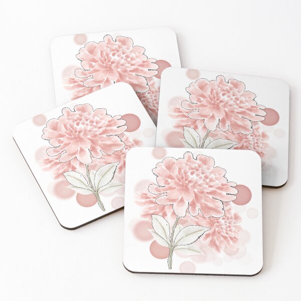 Item preview, Delicate Pink Hydrangea - Cute Illustration designed and sold by iamKRUK.