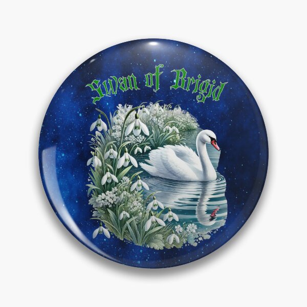 Item preview, Imbolc Swan of Brigid — Snowdrop Blessings and Early Spring Renewal designed and sold by MysticOzzy.