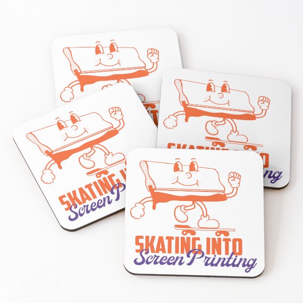 Item preview, Skating into Screen Printing Mascot designed and sold by bklacke.