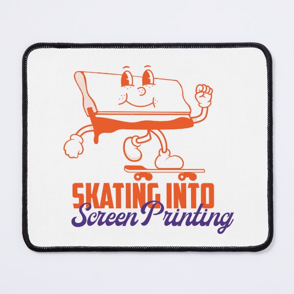 Item preview, Skating into Screen Printing Mascot designed and sold by bklacke.