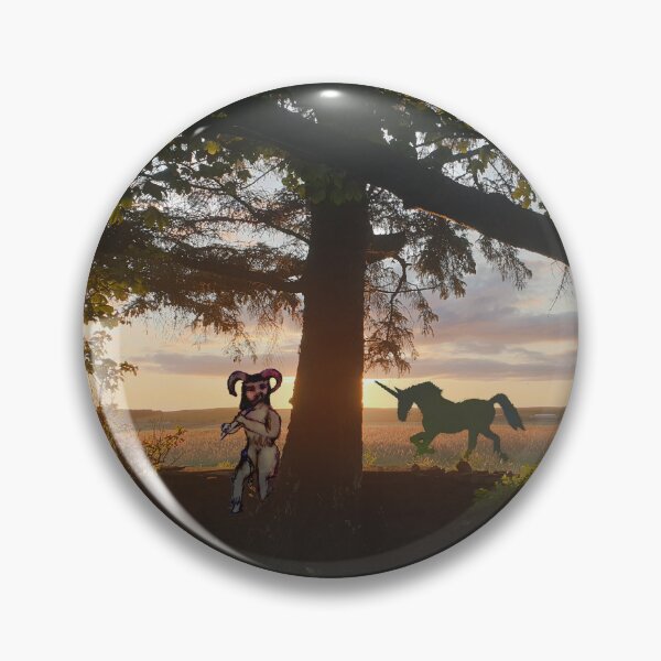 Item preview, Midsummer Magic: Pan and Unicorn in the Dawn designed and sold by StomperMcEwan.