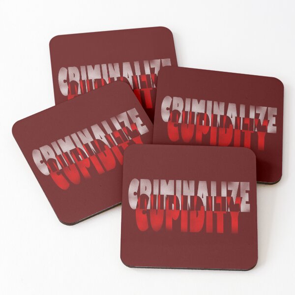 Item preview, Criminalize greed designed and sold by BeJahMan.