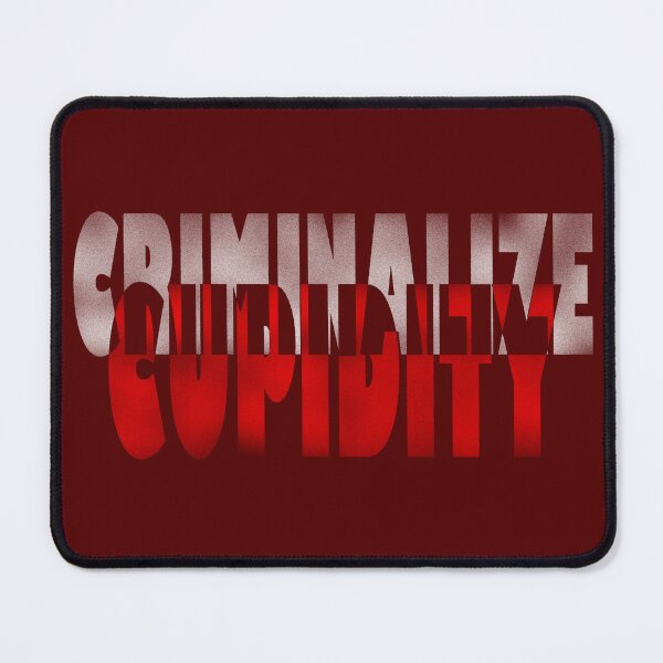Item preview, Criminalize greed designed and sold by BeJahMan.