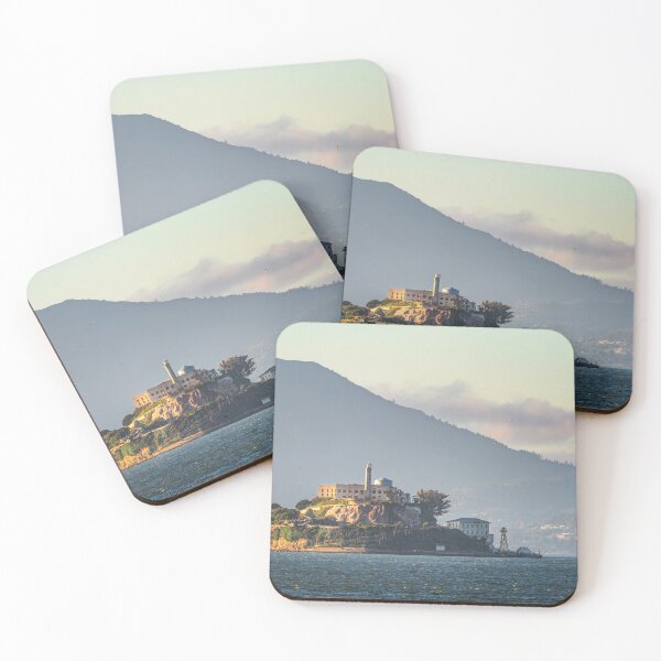 Item preview, Island of Solitude — Alcatraz in Golden Light designed and sold by TheHikersEye.