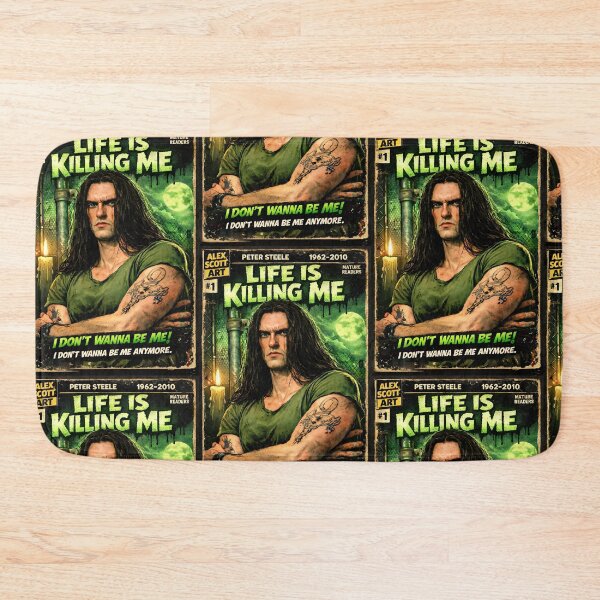 Item preview, PETER STEELE LIFE IS KILLING ME COMIC COVER TYPE O NEG designed and sold by Campbell0395.