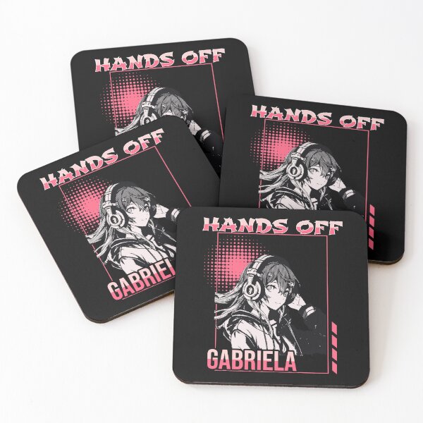 Item preview, Hands Off Gabriela Shirt | Viral Dance Trend Graphic Tee | Anime Music Girl T-Shirt | Pink Aesthetic Streetwear designed and sold by InPrintedWord.