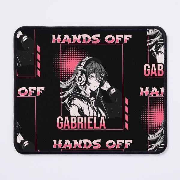 Item preview, Hands Off Gabriela Shirt | Viral Dance Trend Graphic Tee | Anime Music Girl T-Shirt | Pink Aesthetic Streetwear designed and sold by InPrintedWord.