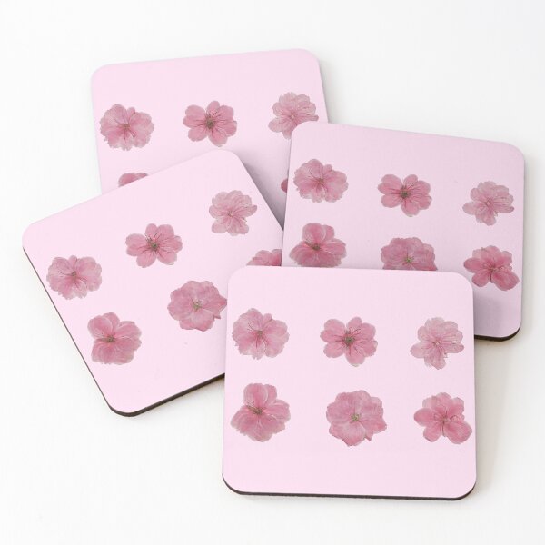 Item preview, pressed cherry blossom flowers sticker pack  designed and sold by inainart.
