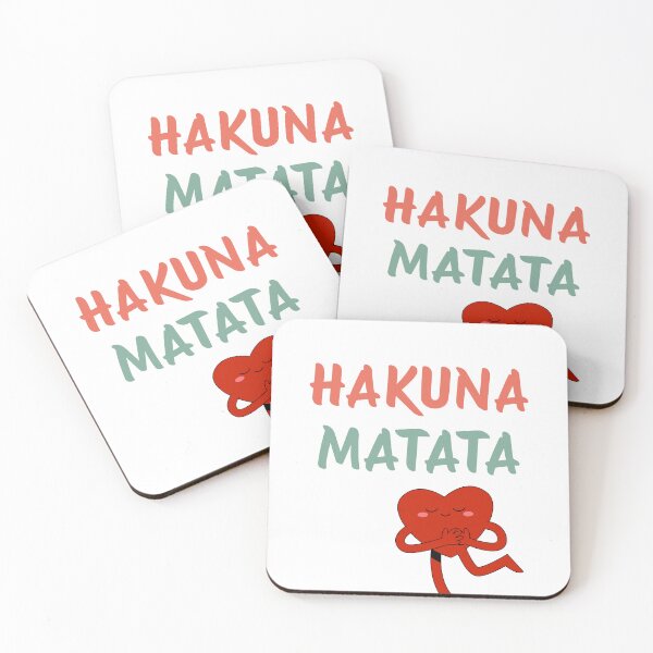Item preview, Hakuna Matata – Self-Love Heart Design designed and sold by Nubesss.