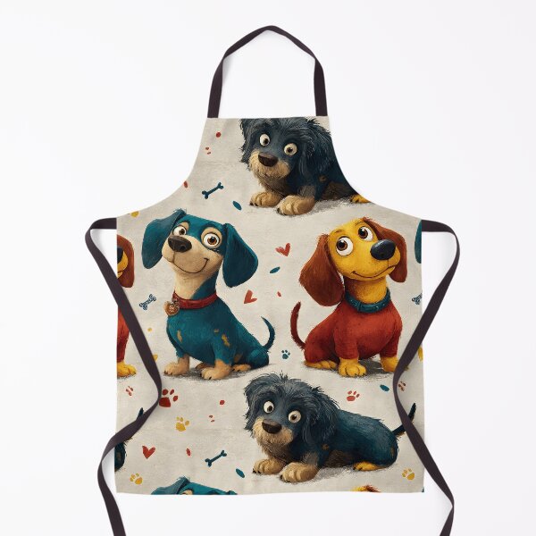 Item preview, Cute Dachshunds Funny Dog Lover Vintage Pattern designed and sold by SecretDicer.