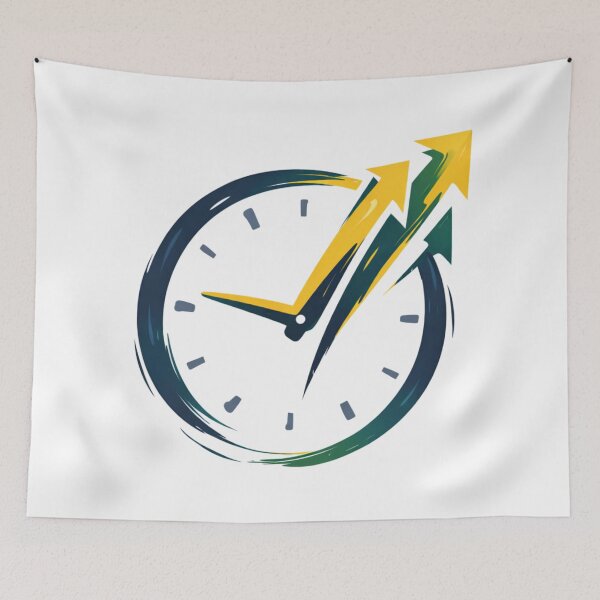 Item preview, Daylight Saving Spring Forward Clock Brush Design designed and sold by Combat Skies.