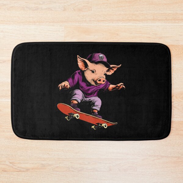 Item preview, Pig Skateboard / Skater Pig designed and sold by Soulskier.