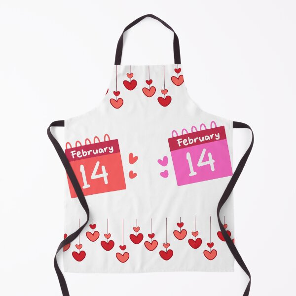 Item preview, Valentine’s Day February 14 Heart Calendar Design – Cute Red Love Illustration (Support a Student’s Education) designed and sold by 1234saad.