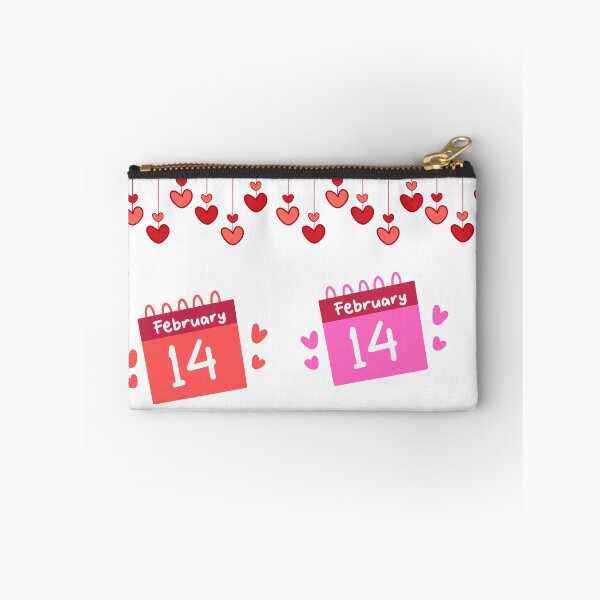 Item preview, Valentine’s Day February 14 Heart Calendar Design – Cute Red Love Illustration (Support a Student’s Education) designed and sold by 1234saad.