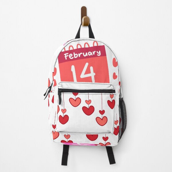 Item preview, Valentine’s Day February 14 Heart Calendar Design – Cute Red Love Illustration (Support a Student’s Education) designed and sold by 1234saad.