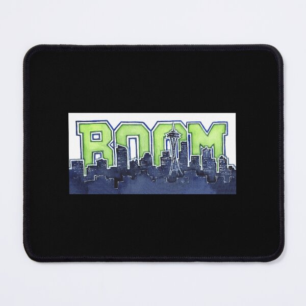 Item preview, Seattle Skyline 12Th Man Legion Of Boom Painting designed and sold by vinistudio.