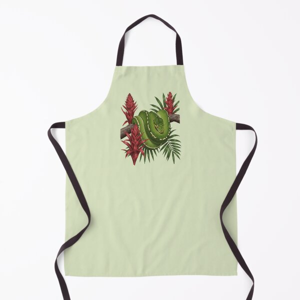 Item preview, Green Tree Python Tropical Jungle Wildlife Design designed and sold by BirdsnStuff.