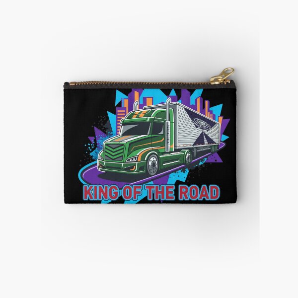 Item preview, King of the Road - Modern Green Trucker Aesthetic designed and sold by BounoWorld.