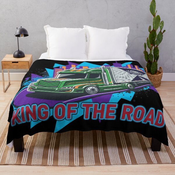 Item preview, King of the Road - Modern Green Trucker Aesthetic designed and sold by BounoWorld.
